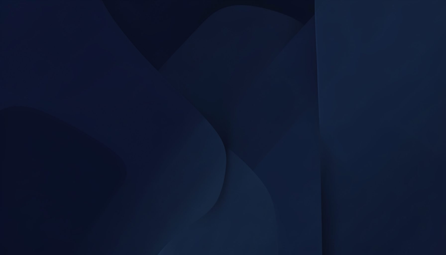 Abstract dark navy and slate composition with a sliding panel effect, suggesting off-canvas navigation patterns.