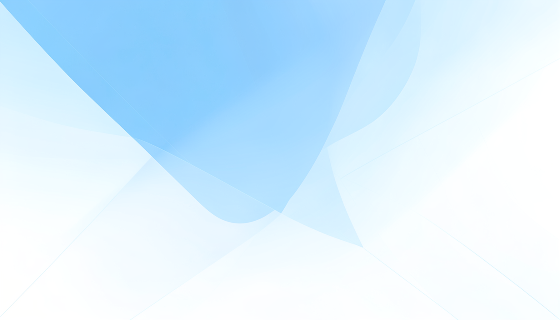 Abstract composition of soft blue and white gradients with clean geometric lines, evoking form-building and structured design.